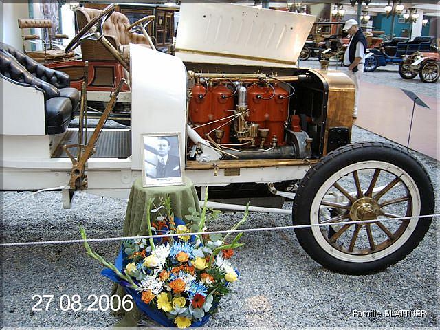 Mus&eacute;e de l'auto hommage &agrave; Mathis